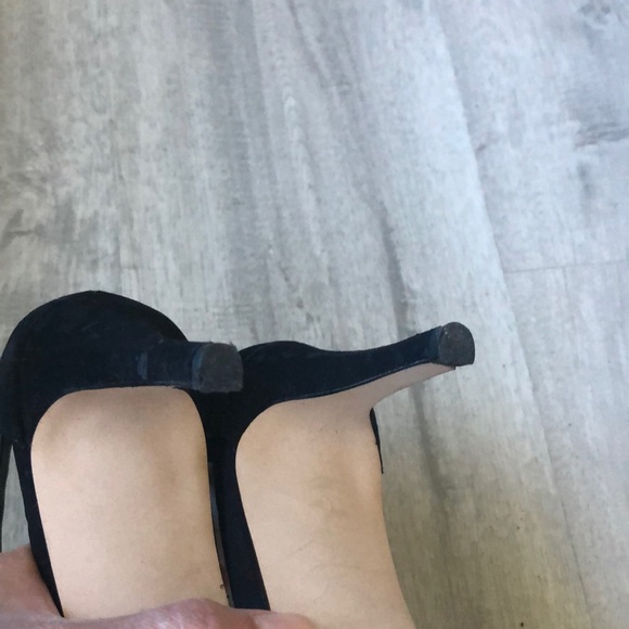 Steve Madden® Black Bayside suede heel size 9 - Picture 8 of 10
